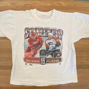 1997 Detroit Redwings Vs Philadelphia Flyers (A518) Shirt Gift Friend Family